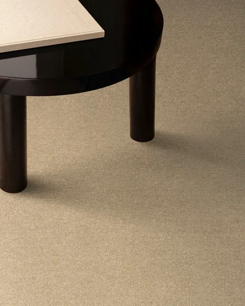 Avenue Sand White Wall To Wall Carpet Floor Detail