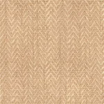 Close-up of a beige jute carpet with a fine herringbone weave.