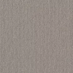 Close-up texture of a cool grey wool ribbed carpet.
