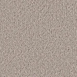 Close-up texture of a greyish-taupe wool loop carpet.