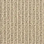Close-up texture of a light taupe wool loop pile carpet.