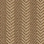 Close-up texture of a striped brown wool chevron carpet.