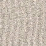 Close-up texture of an off-white wool loop pile carpet.