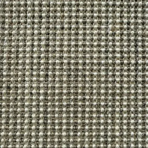 Contract Stripe Cream Coffee Sisal Carpet