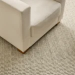 Harvest Cream White Wall To Wall Carpet Floor Detail