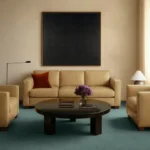 Modern Living Room Avenue Pale Green Carpet Floor