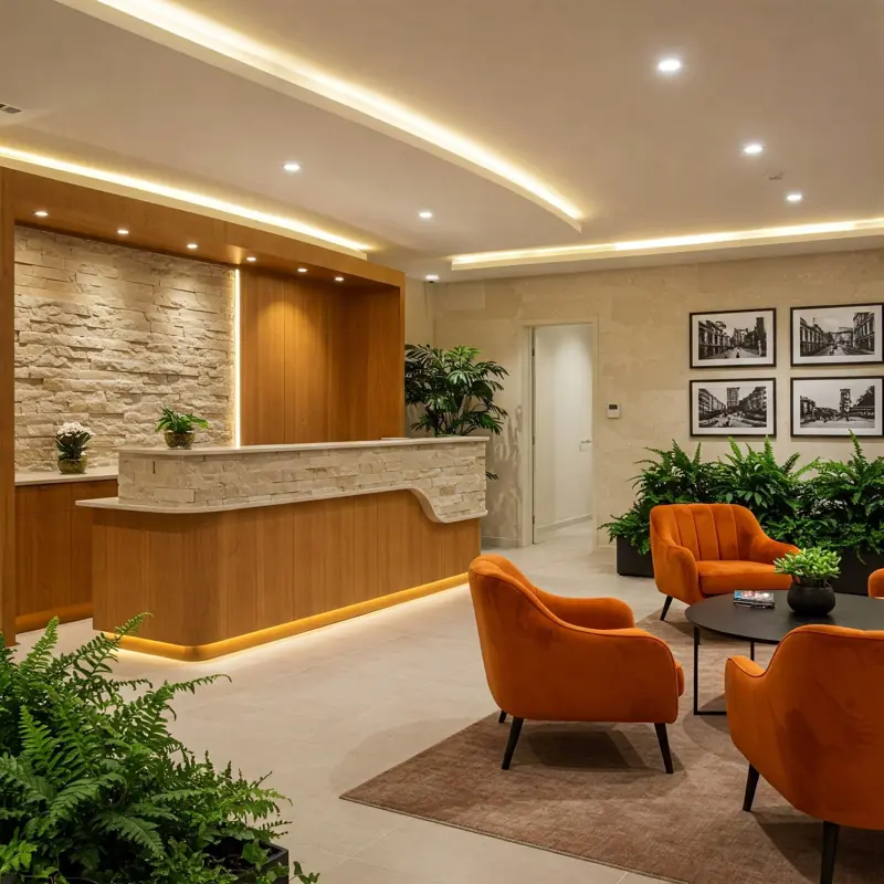 Reception Areas carpet in uk